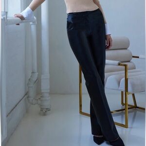 Generation Love Black Straight Leg Butter Soft Faux Leather Pants